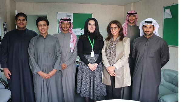 INJAZ Team with Mr. Shaker and Agrivage team