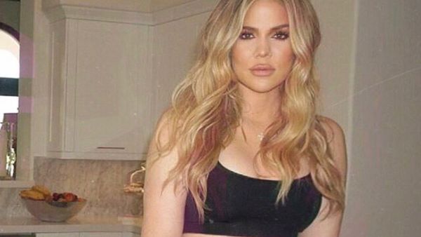 Khloe Kardashian delivered her baby girl True into the world two months ago (Source: khloekardashian / Instagram ) 