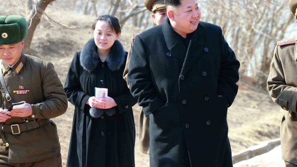 Unlike her ill-fated brothers, Kim Yo Jong climbed the North Korean regime's power ladder at an unprecedented speed (AFP/File)