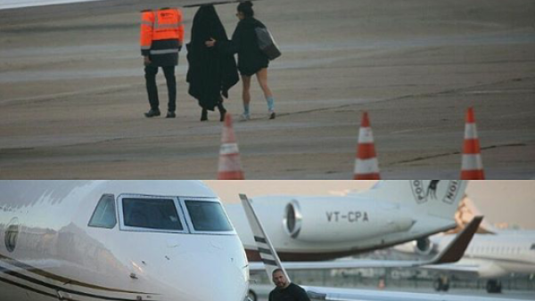 Is that a niqab Kim's wearing? (talkofnaija.com)