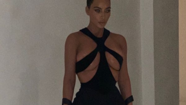 Her hair was done by Chris Appleton (Source: kimkardashian / Instagram )