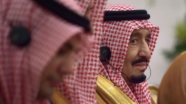 King Salman has sacked key officials, including the head of the army embroiled in Yemen's conflict. He's also scrapped cuts made last year to state employees' pay, prompted by oil revenue falls. (AFP/ File)