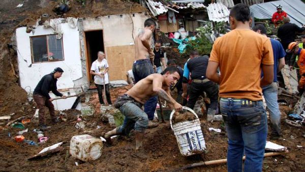 وقع أسوأ انهيار أرضي في كولومبيا عام 1985 وقتل فيه أكثر من 20 ألف شخص