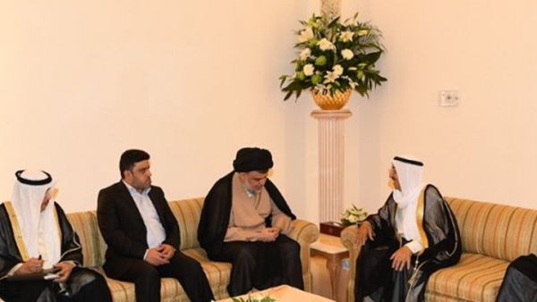 الصدر وأمير الكويت تباحثا في لقاء جمعهما بالكويت