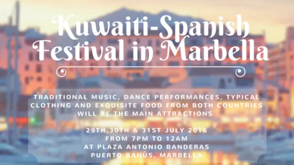 The Spanish-Kuwaiti festival lasts for three days. (www.vicenteortizabogados.com)