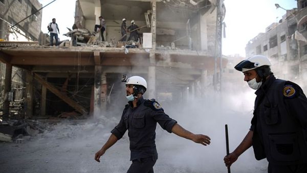 اتهم الأسد فرق الخوذ البيضاء بأنها واجهة لتنظيم القاعدة