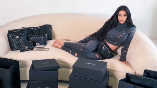 She loves surrounding herself with luxury (Source: kimkardashian / Instagram )