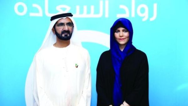 الشيخ محمد بن راشد برفقة ابنته الأميرة لطيفة