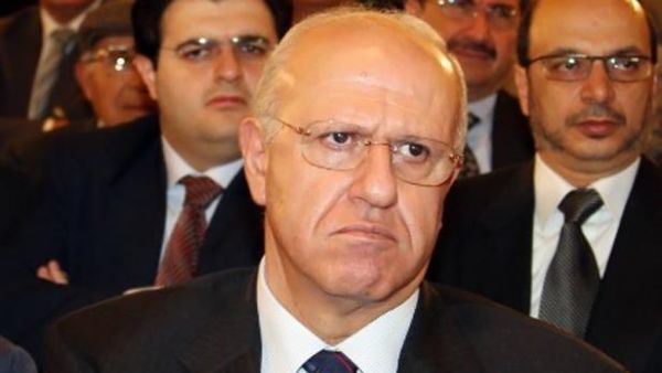 A military court sentenced former information minister Michel Samaha to four and a half years in prison on charges of terrorism Wednesday. (AFP/Louai Beshara)