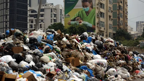 “We are in a garbage crisis whether there is trash on the streets or not,” HRW Lebanon and Kuwait researcher Bassam Khawaja said (AFP/File)