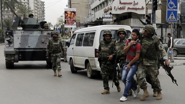 Lebanese Army patrolling borders in the region. [newstribe]
