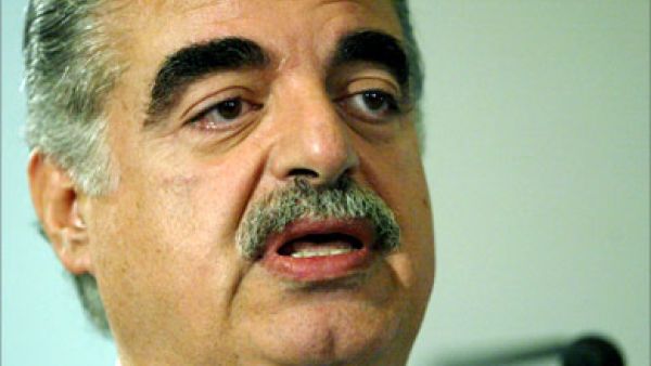 الحريري اغتيل في تفجير شاحنة مفخخة في بيروت في 14 شباط/ فبراير 2005
