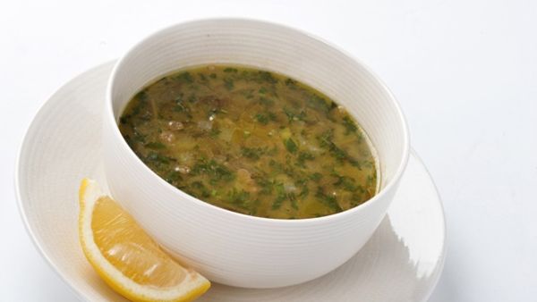 عدس بحامض وسلق