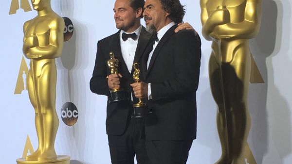 An Egyptian journalist covering the Oscars became a social media joke after asking the worst grammatically-constructed question to Leonardo DiCaprio. (Facebook)