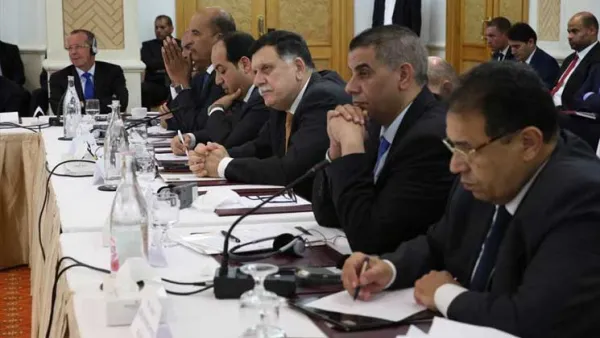  وزراء خارجية ليبيا والنيجر و مصر وتونس والجزائر والتشاد والسودان