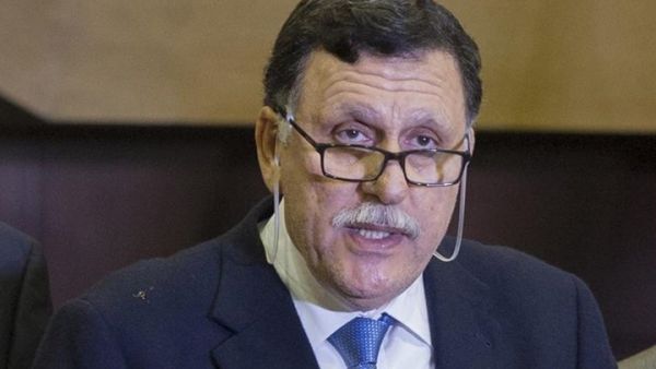 السراج يدعو المجتمع الدولي لاتخاذ إجراءات أكثر حزما لايقاف الأحداث الدامية في ليبيا