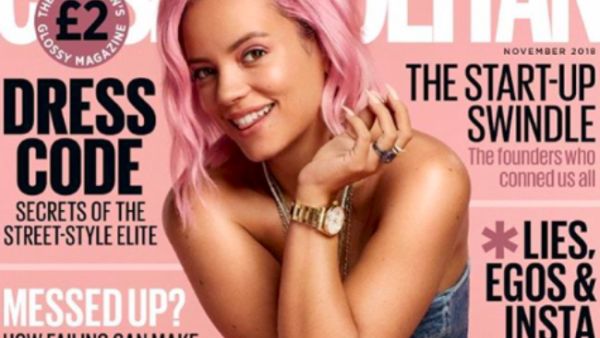 the 33-year-old singer also revealed that she was almost sectioned, following a blazing row with Sam over whether he'd embarked on a new relationship after their split. (Source: lilyallen - Instagram)