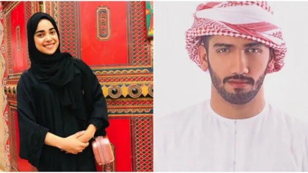مشاعل الشحي واحمد خميس
