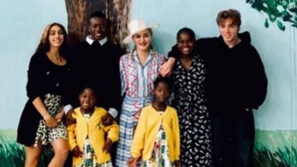 Madonna is giving fans a rare glimpse of all six of her children (Source: madonna / Instagram )