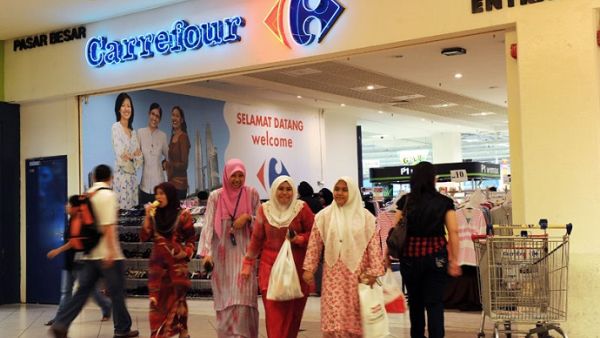 All Géant stores across the Middle East will be rebranded under the Carrefour name. (AFP)