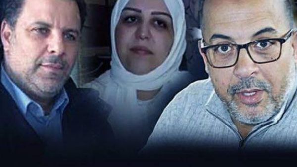 من اليمين إلى اليسار: القتيل (مرداس) والأرملة (و.ص) والقاتل (هـ.م)