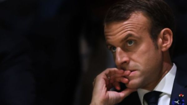  الرئيس الفرنسي، إيمانويل ماكرون