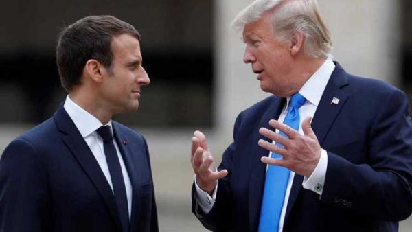 ترامب وماكرون يريدان "ردا حازما" على الهجوم الكيميائي المفترض في سوريا