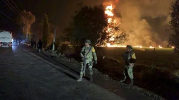 مقتل 73 شخصا بانفجار أنبوب وقود في المكسيك
