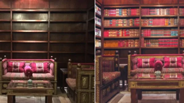 في مقهانا الكتاب والرواية (ممنوعات)، مصنفة ضمن المنبهات !!!".
