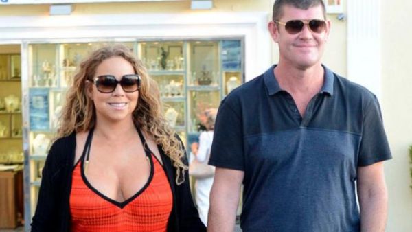 Mariah Carey and James Packer in Israel. (Archive)
