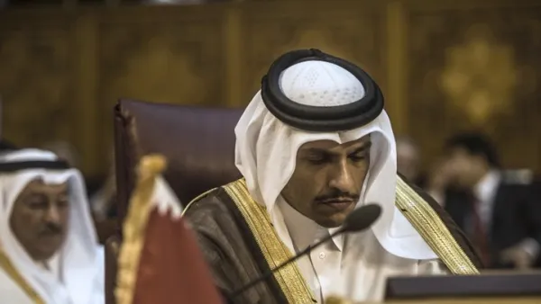 وزير الخارجية القطري -  محمد بن عبد الرحمن آل ثاني
