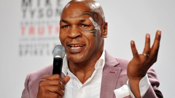 Tyson will reveal more details at an international press conference at the Burj Khalifa, Dubai, on May 4. (AFP/Stan Honda)