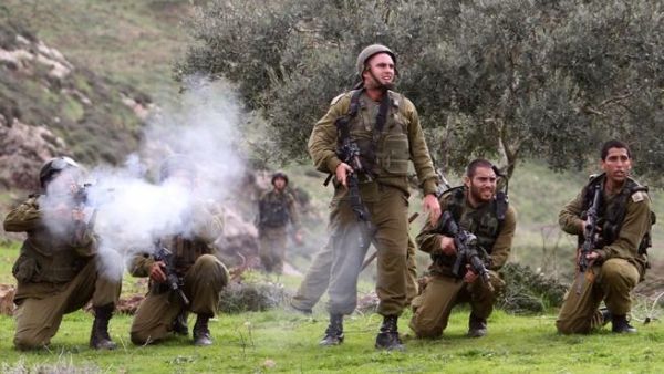 The Israeli army: ready for further conflict.