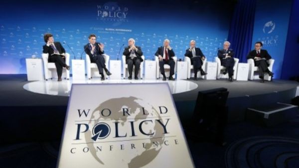 The Saudi Prince's comments came during an interview at the World Policy Conference in Monaco (Valery Hache/AFP)