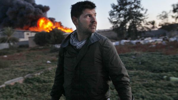 Getty Images photographer Chris Hondros  a couple of days before his ill-fated death in Musurata.