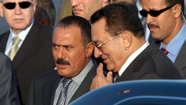 Saleh might have to face that he crossed a line of no return (the Saudi border)