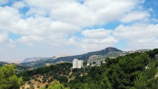 The hill of Ajloun, Jordan. Photo courtesy of "Out Of Hadhramout" blog