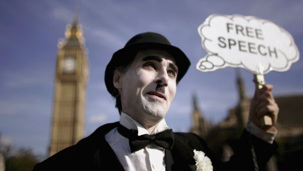 This iconic silent entertainment artist used to champion the freedom to not utter a word!