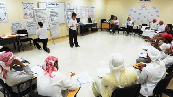 20 students from ADU enjoyed the benefits of leadership, stress management and self-development using a unique approach to learning