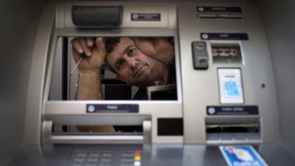 Many visually impaired people believe banks could partially ease their situation if they provided ATMs with electronic sounds.