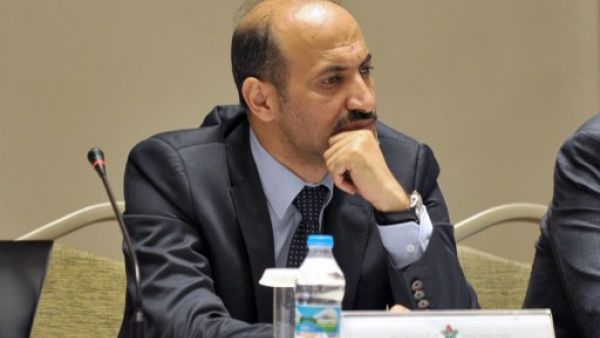 Ahmad Jarba, head of the biggest Syrian opposition coalition, announced Sunday his group is ready to begin diplomatic discussions with the Syrian government over the future of Syria in Geneva. (AFP)