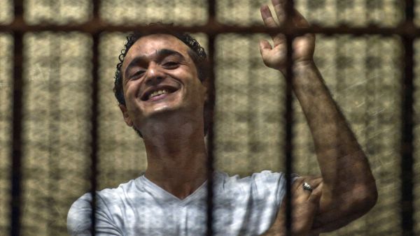 Douma was also arrested earlier this year for calling then-President Mohamed Morsi a liar and a criminal. (AFP/File)