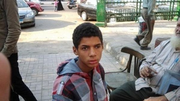 Ahmed Elsayed Ibrhahim, injured in the eye during the protests, set himself on fire