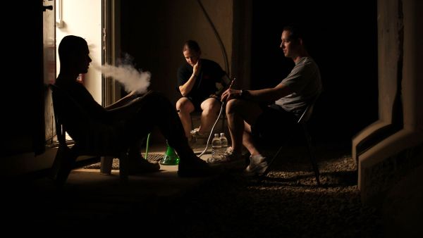 Brett loves nothing more than a bit of mansaf and a drag of hookah.