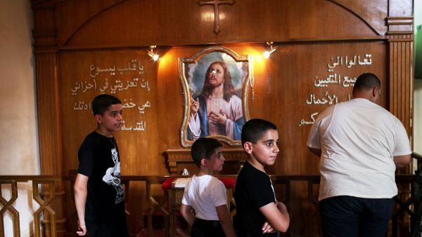 Christian Arabs who might sometimes get the 'rap' for wanting to break off and form their own 'Lebanon' for example
 are in fact averse to this idea and put their vote firmly with separation of Church and State in a civil state.