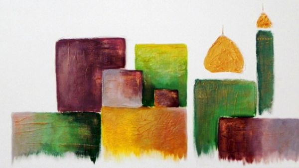 Arabian City painting Arabian City painting