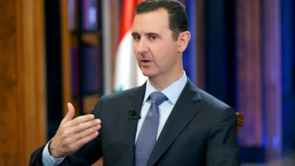 Syrian President Bashar Al Assad described the Syrian people as full of admiration for Russia Tuesday, according to the country's state news agency (File Archive/AFP)