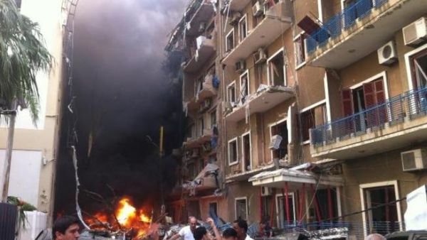  Beirut's car-bombing by Sassine Sq., Achrafieh
