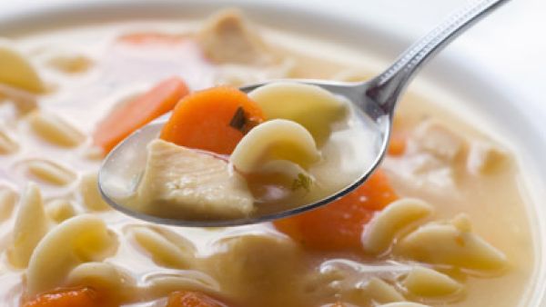 You guessed it- chicken noodle soup makes the list of foods that build the immune system.
