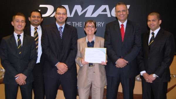 Damac team receives OQOOD Certificate
